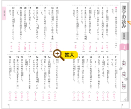漢字の読み
