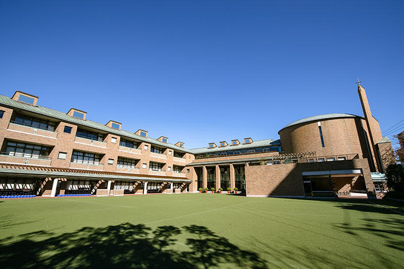 サレジアン国際学園目黒星美小学校 校庭