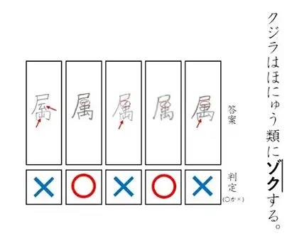 間違いの