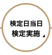 検定日 当日 検定実施