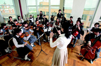 写真2:オーケストラ演奏の様子