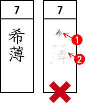 7 希薄