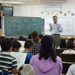 漢字教育サポーター依頼に応えて「小学１年生～６年生」に授業