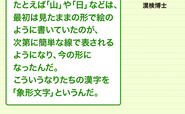 漢字は絵からできている 漢字のできかた 漢字の基礎 どれだけ