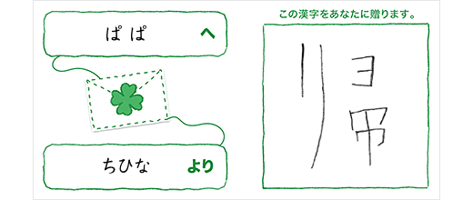 ぱぱへちひなより「帰」