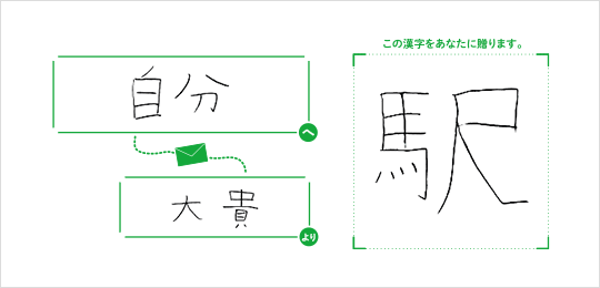 自分へ大貴より「駅」