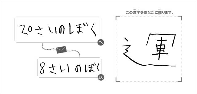 20さいのぼくへ8さいのぼくより「運」