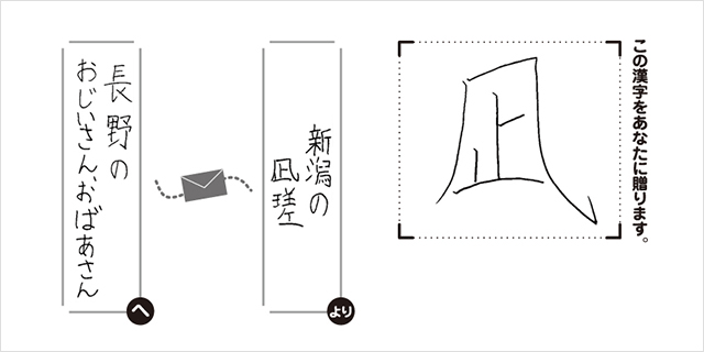 長野のおじいさん、おばあさんへ碧咲より「凪」